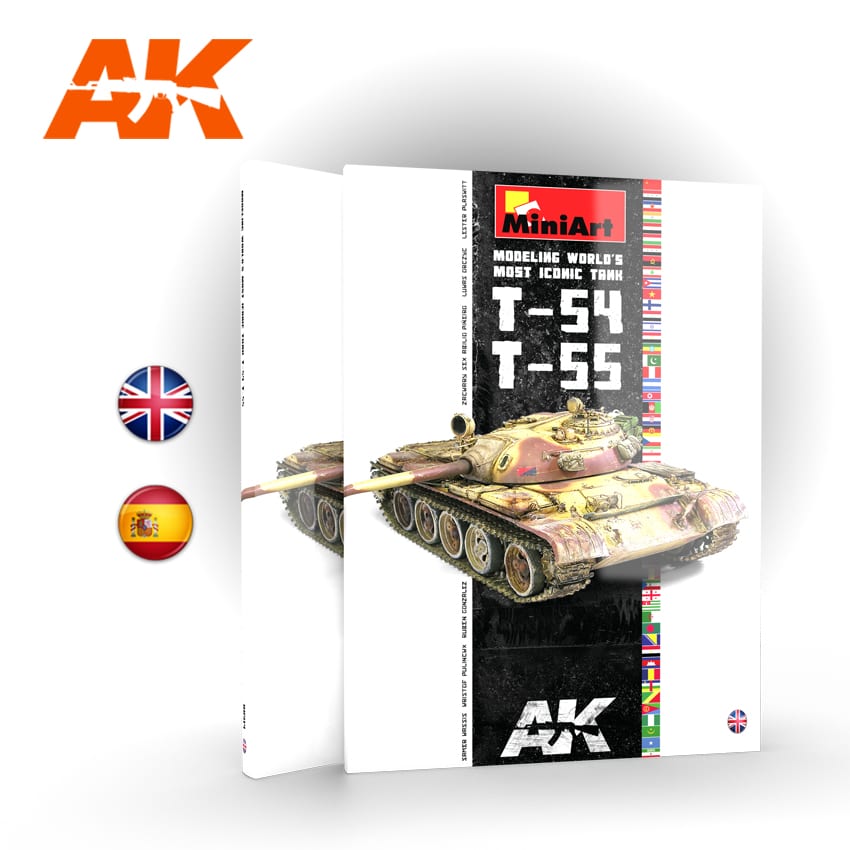 AK Interactive MODELING T54 - T55 MINIART