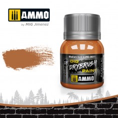Ammo Mig Jimenez Dry Brush Paint - Medium Rust