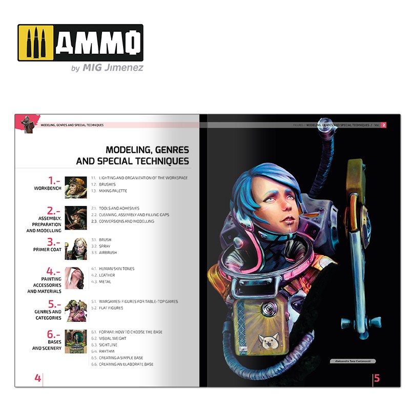 Ammo Mig Jimenez Encyclopedia of Figures Modelling Techniques, Vol 3 -