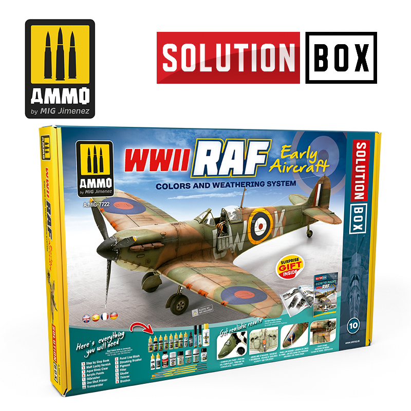Ammo Mig Jimenez WWII RAF Early Aircraft - Solution Box