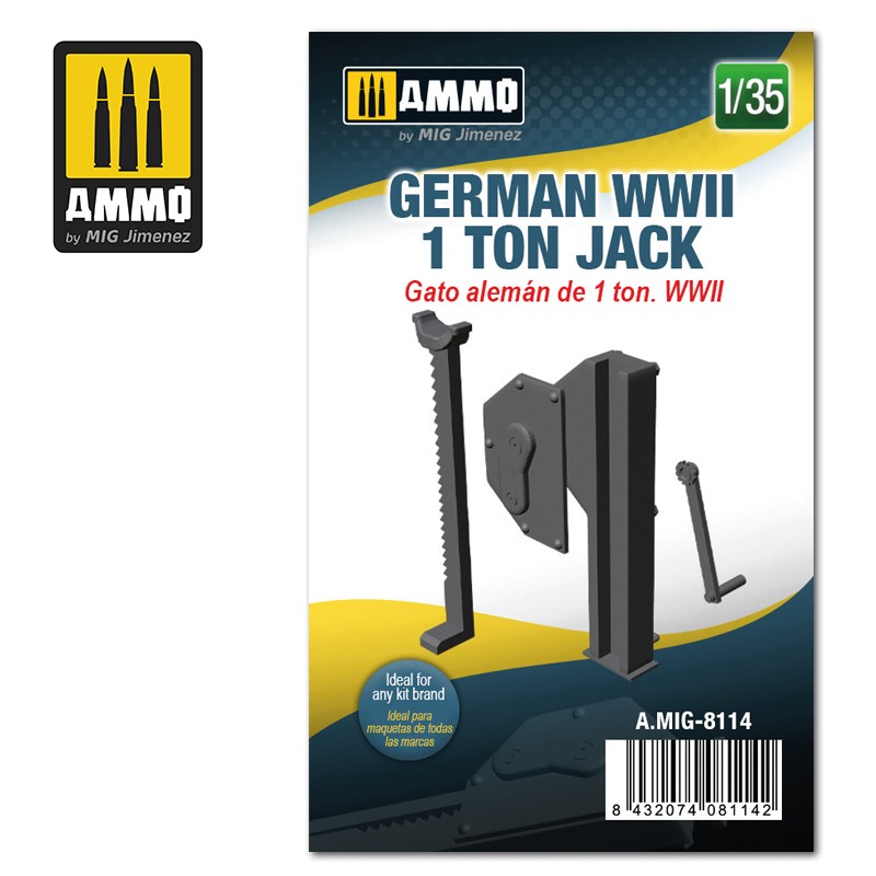 Ammo Mig Jimenez German WWII 1 ton Jack