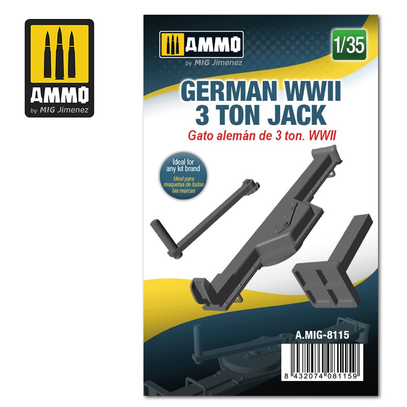 Ammo Mig Jimenez German WWII 3 ton Jack