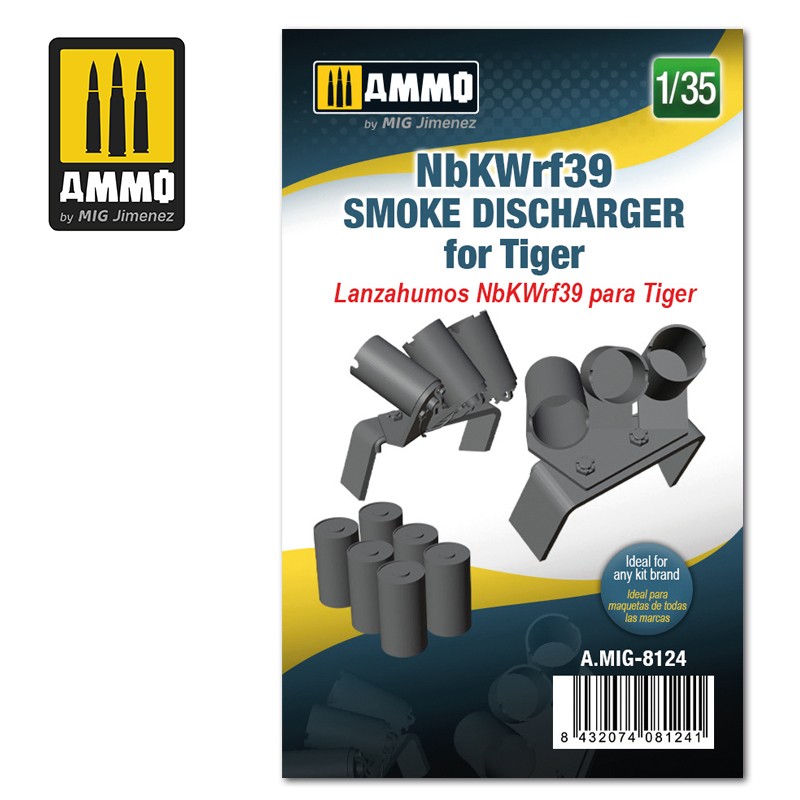 Ammo Mig Jimenez NbKWrf39 Smoke Discharger for Tiger