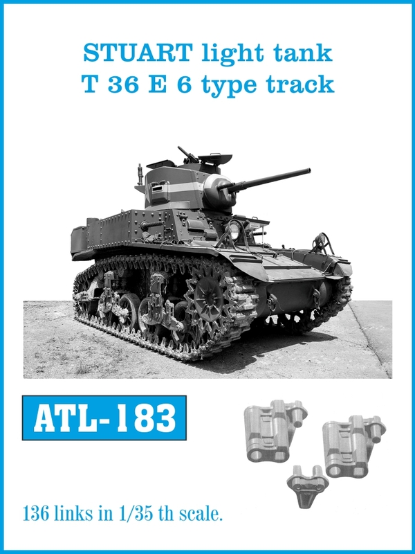 Friulmodel Stuart Light Tank T36E6 - Track Links
