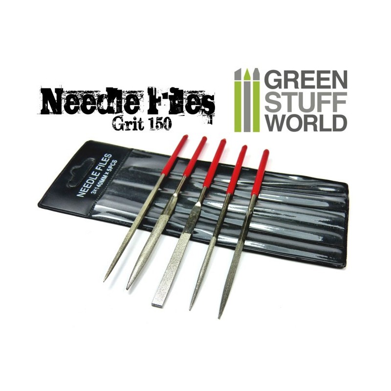 Green Stuff World Diamond Needle File Set (5 pcs)