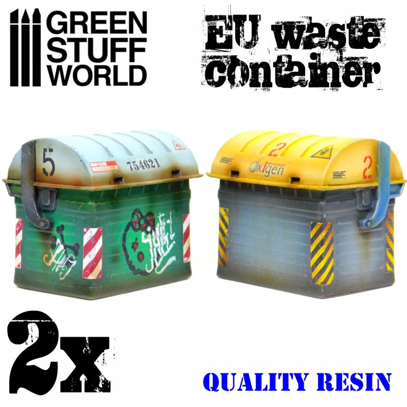 Green Stuff World EU Waste Container (2 pcs)