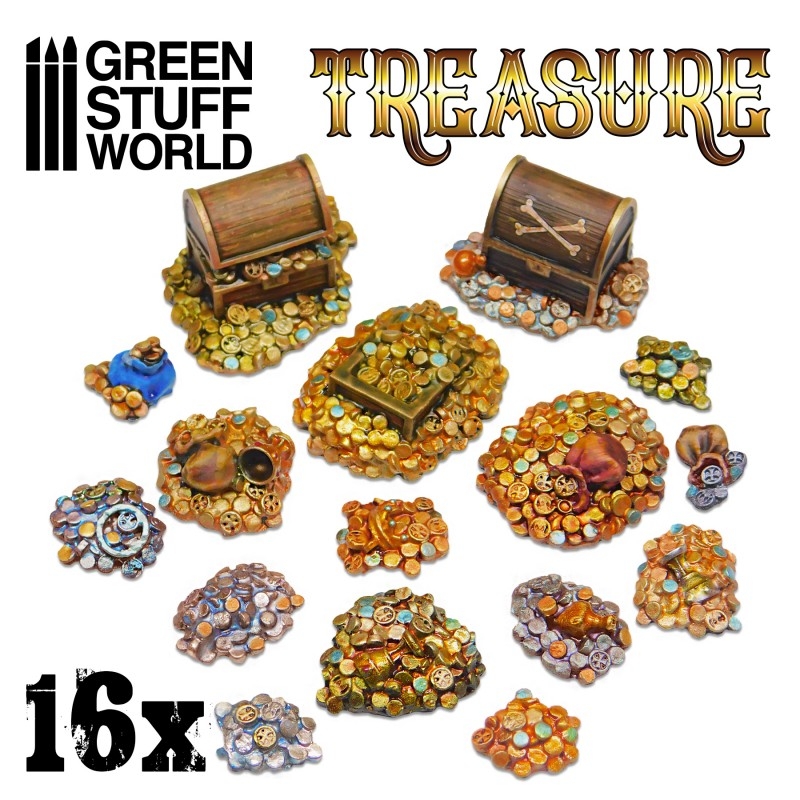 Green Stuff World Treassure (16 pcs)