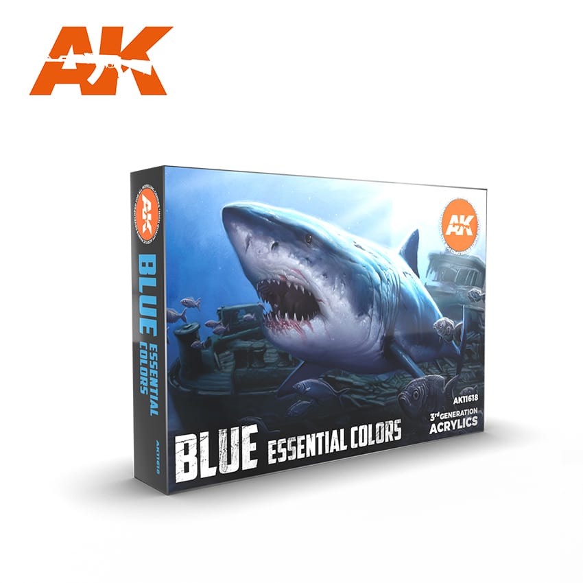 AK Interactive Blue Essential Colors