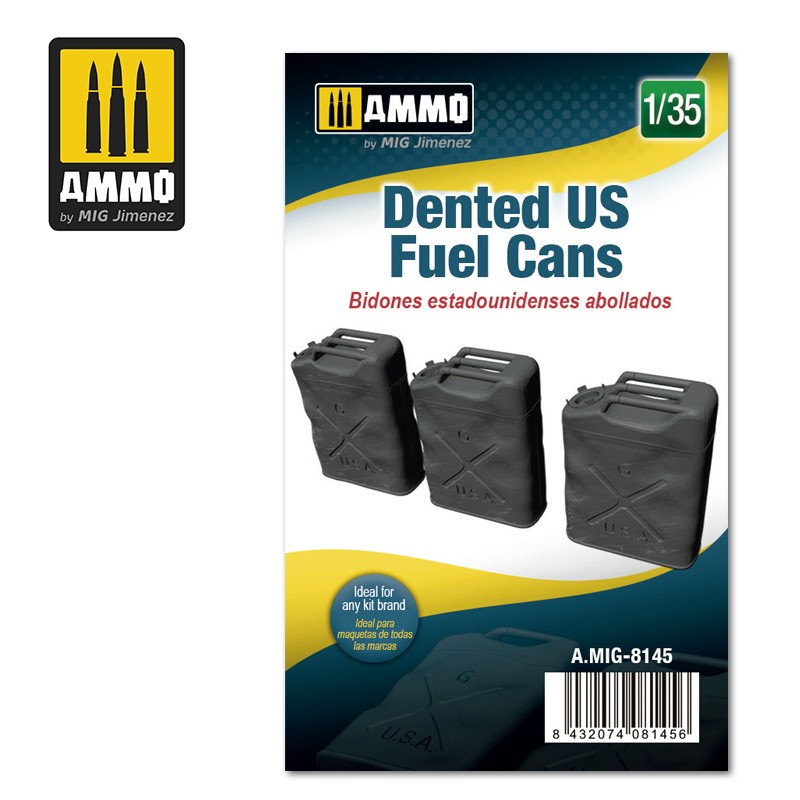 Ammo Mig Jimenez Dented US Fuel cans