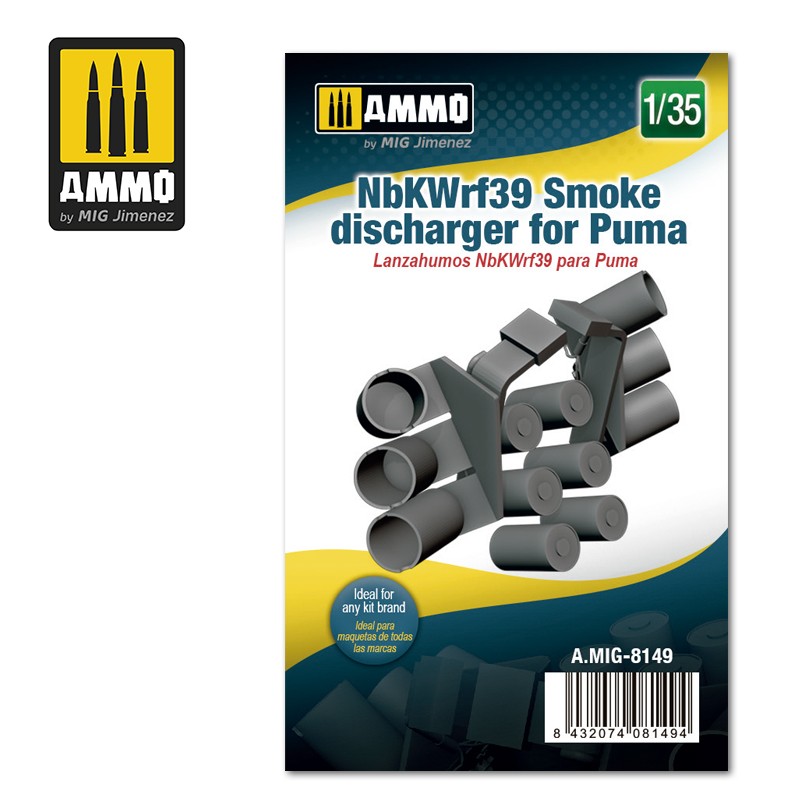 Ammo Mig Jimenez NbKWrf39 Smoke discharger for Puma