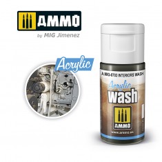 Ammo Mig Jimenez ACRYLIC WASH Interiors Wash