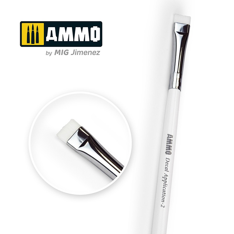 Ammo Mig Jimenez 2 AMMO Decal Application Brush