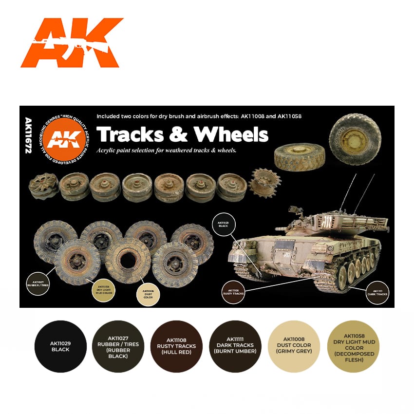 AK Interactive Traks and Wheels