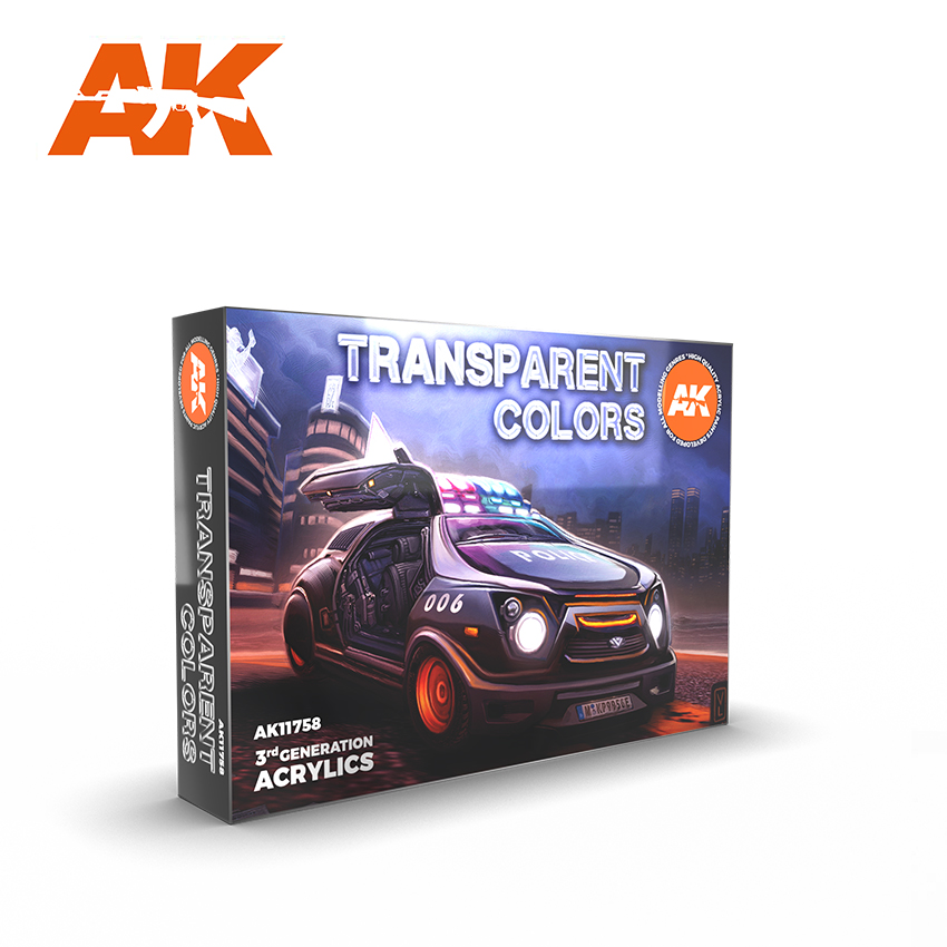 AK Interactive Transparent colors set