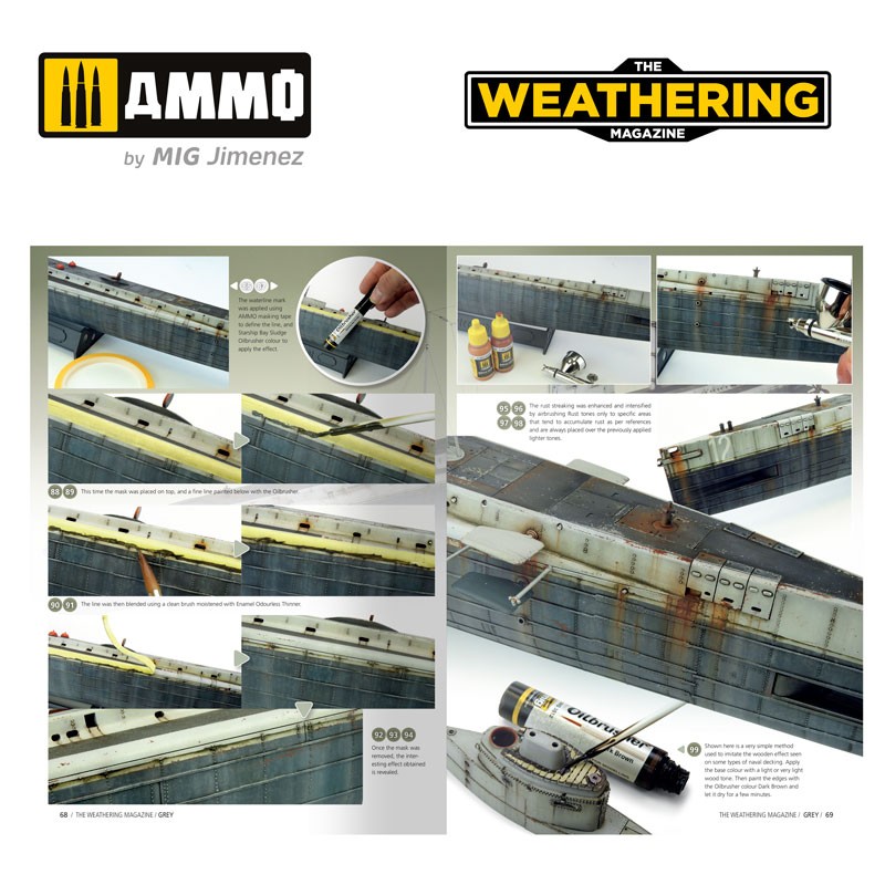 Ammo Mig Jimenez The Weathering Magazine #34, Grey