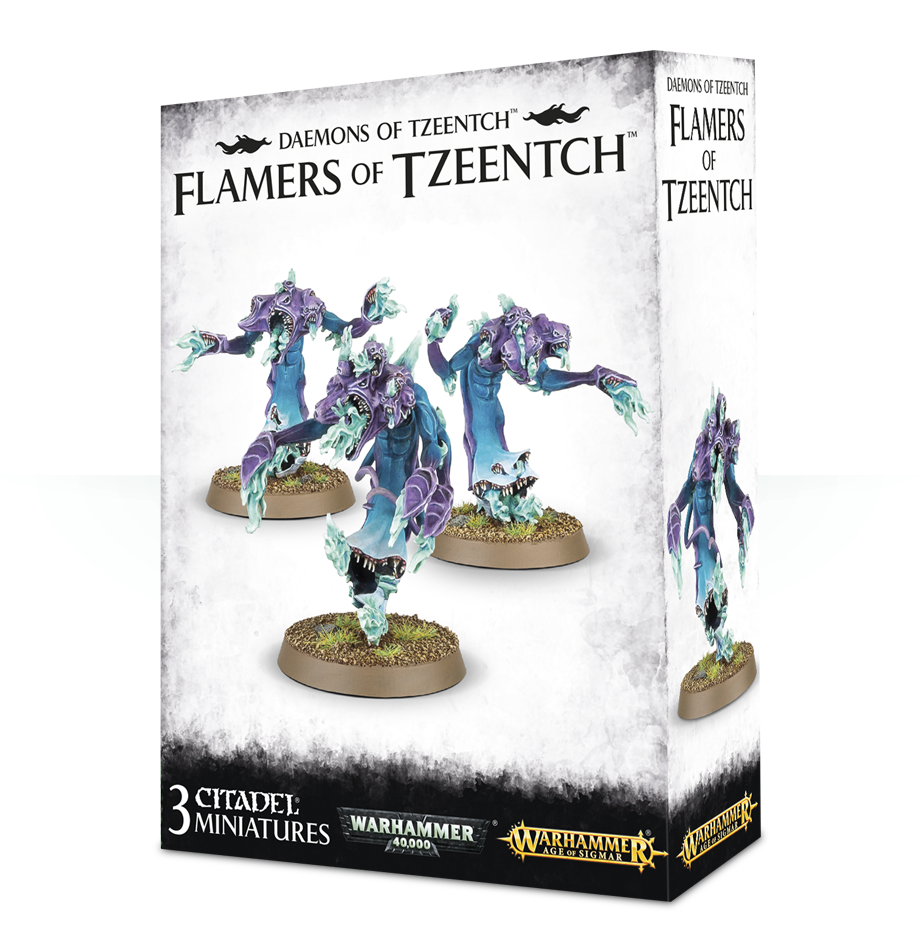 Games Workshop Daemons Of Tzeentch Flamers Of Tzeentch