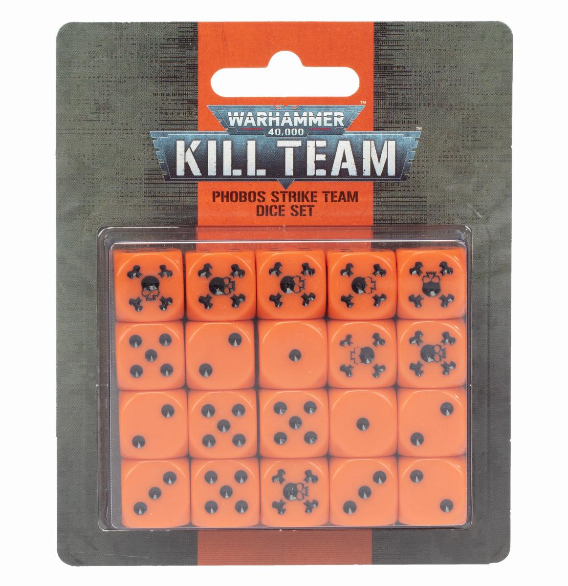 Games Workshop Kill Team: Phobos Strike Team Dice Set