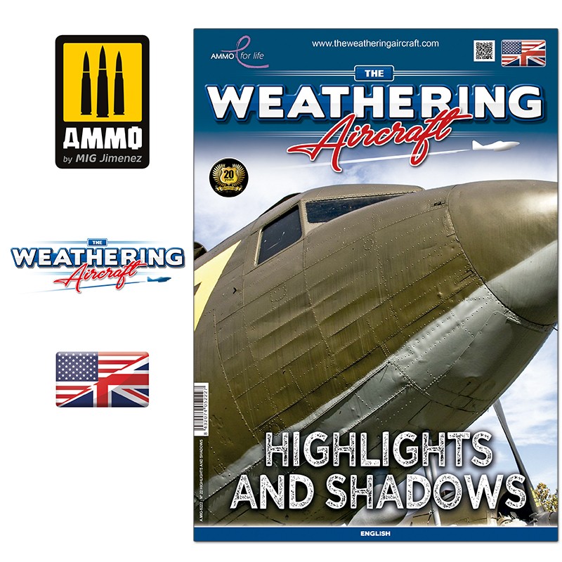 Ammo Mig Jimenez THE WEATHERING AIRCRAFT #22 - Highlights and Shadows ENGLISH