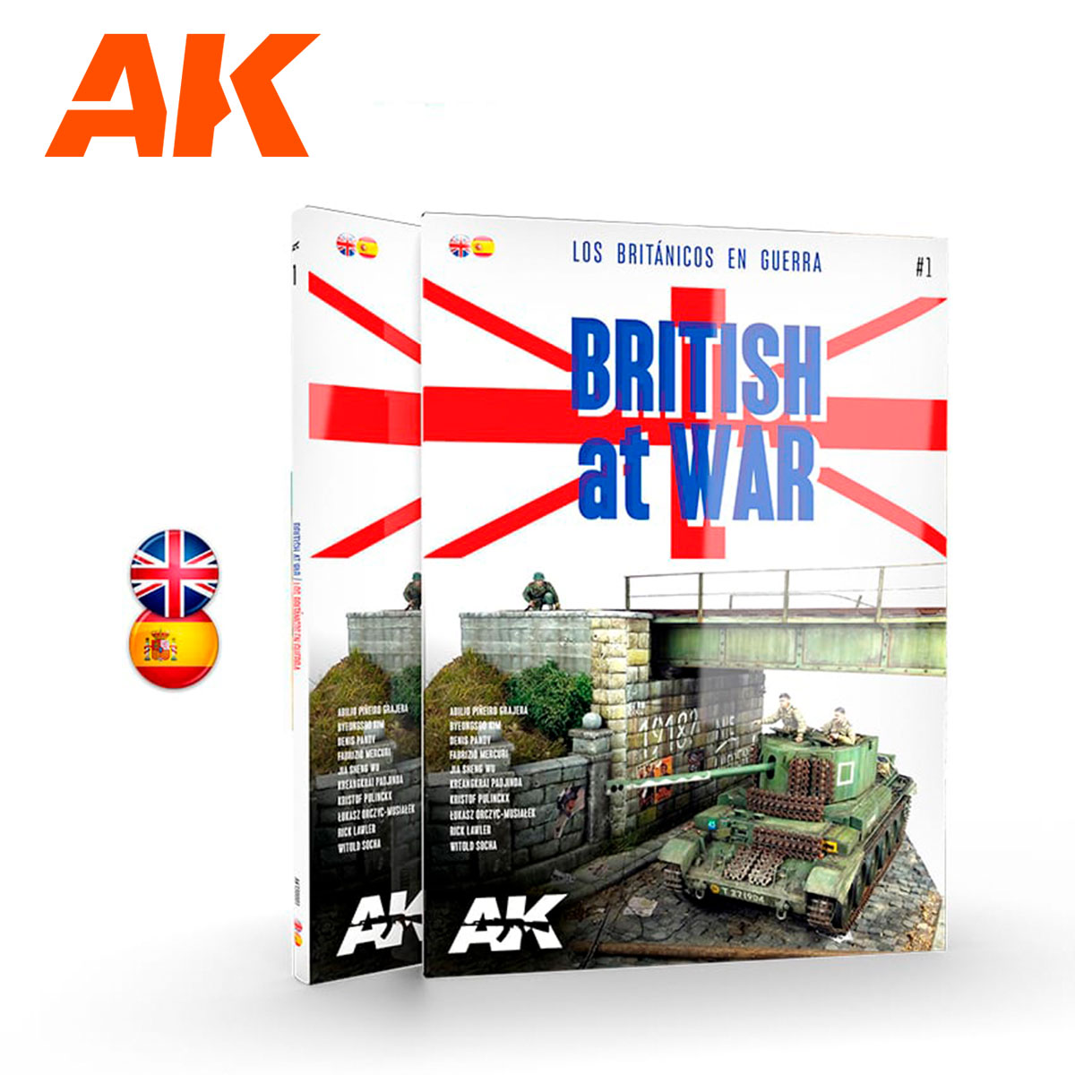 AK Interactive BRITISH VEHICLES VOL1 BILINGE