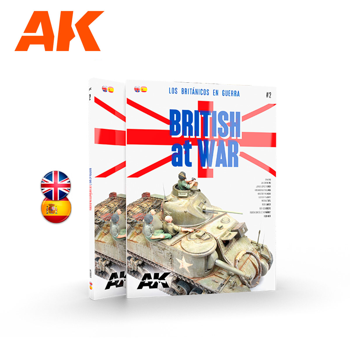 AK Interactive BRITISH AT WAR VOL.2 BILINGE