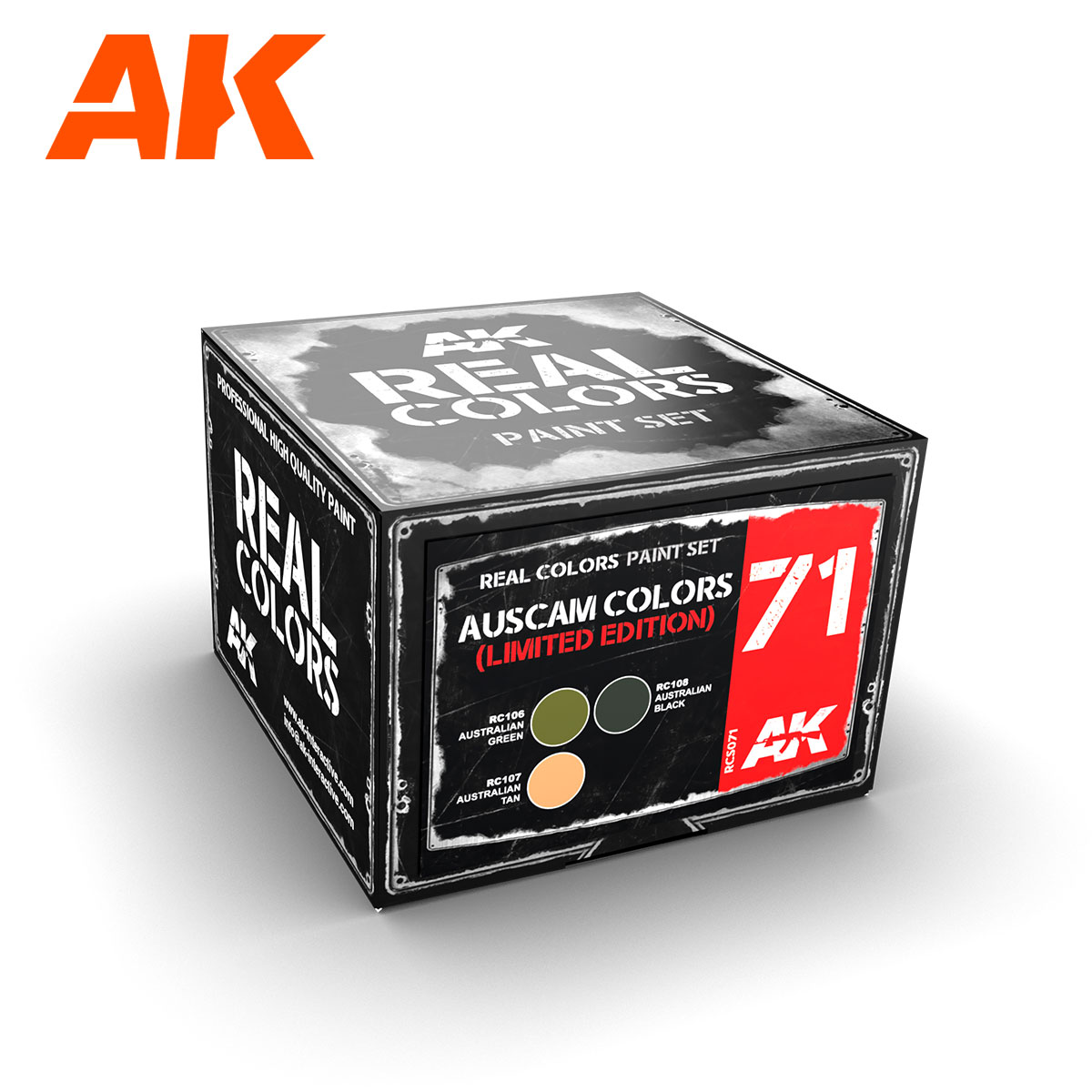 AK Interactive AUSCAM COLORS SET (Limited Edition)