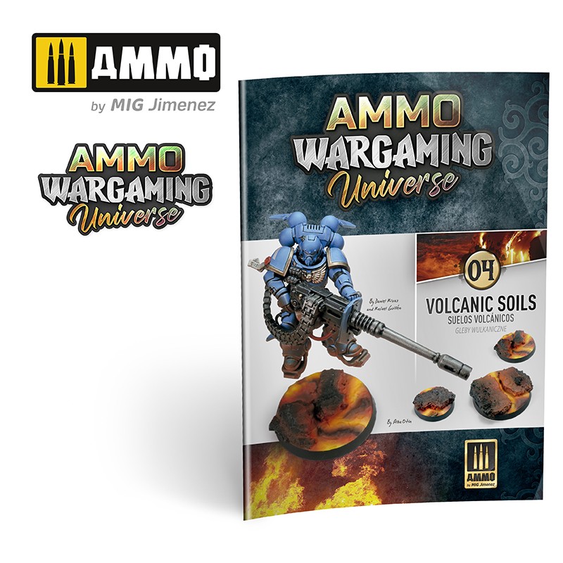 Ammo Mig Jimenez AMMO WARGAMING UNIVERSE #04 - Volcanic Soils