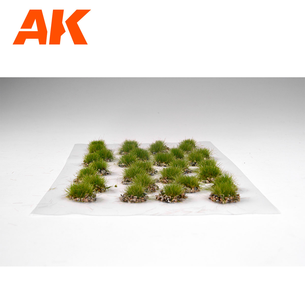 AK Interactive GRASS WITH STONES EARLY FALL TUFFS 6MM