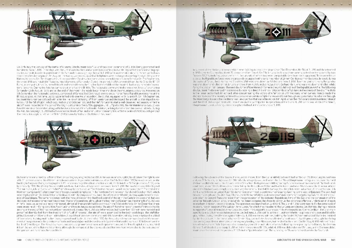 Abteilung 502 AIRCRAFT OF SPANISH CIVIL WAR (English)