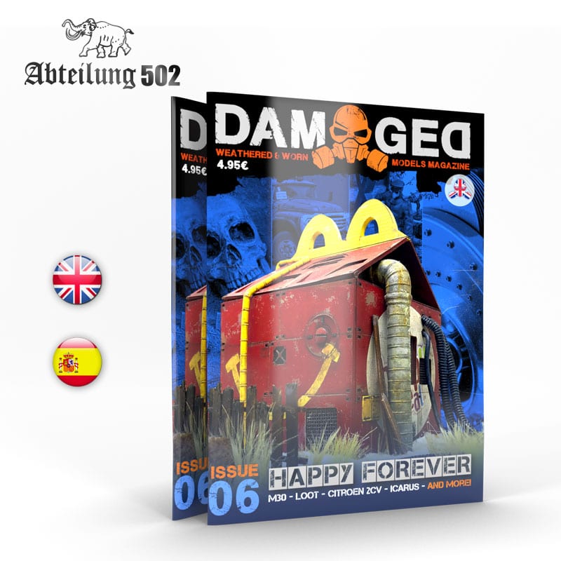 Abteilung 502 DAMAGED, Worn and Weathered Models Magazine - 06 (English)