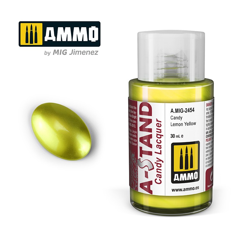 Ammo Mig Jimenez A-STAND Candy Lemon Yellow