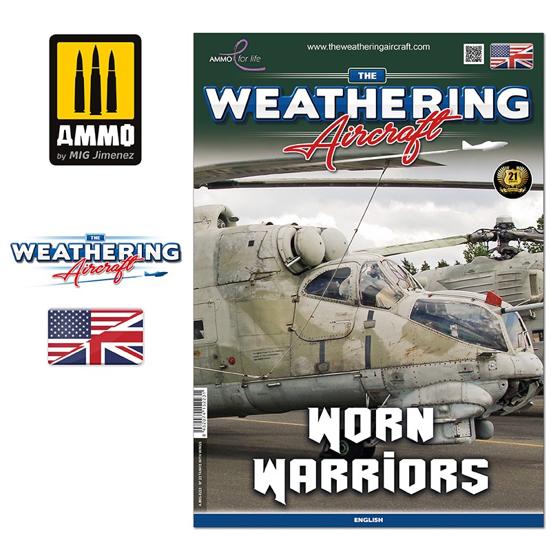 Ammo Mig Jimenez THE WEATHERING AIRCRAFT #23 - Worn Warriors ENGLISH