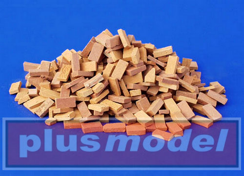 Plus Model Bricks and bricks strewing