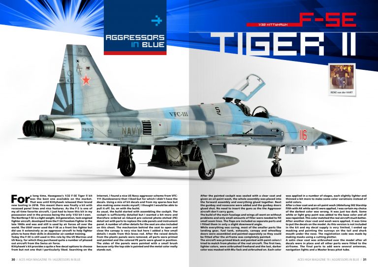 AK Interactive Issue 19. Agressors in Blue - English