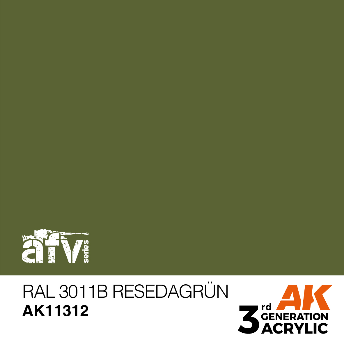 AK Interactive RAL 6011B Resedagrn 17 ml