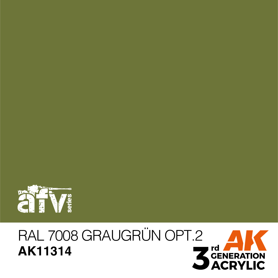 AK Interactive RAL 7008 Graugrn Opt 2 17 ml