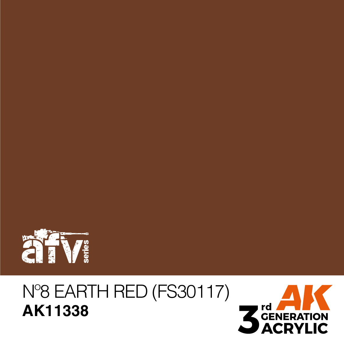 AK Interactive N8 Earth Red (FS30117) 17 ml