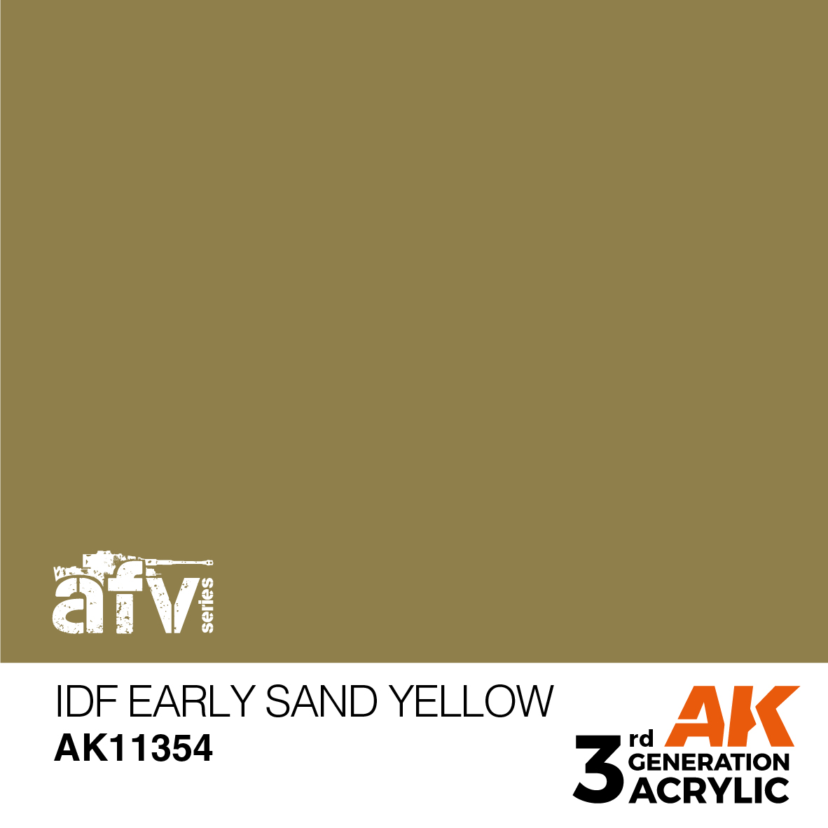 AK Interactive IDF Early Sand Yellow 17 ml