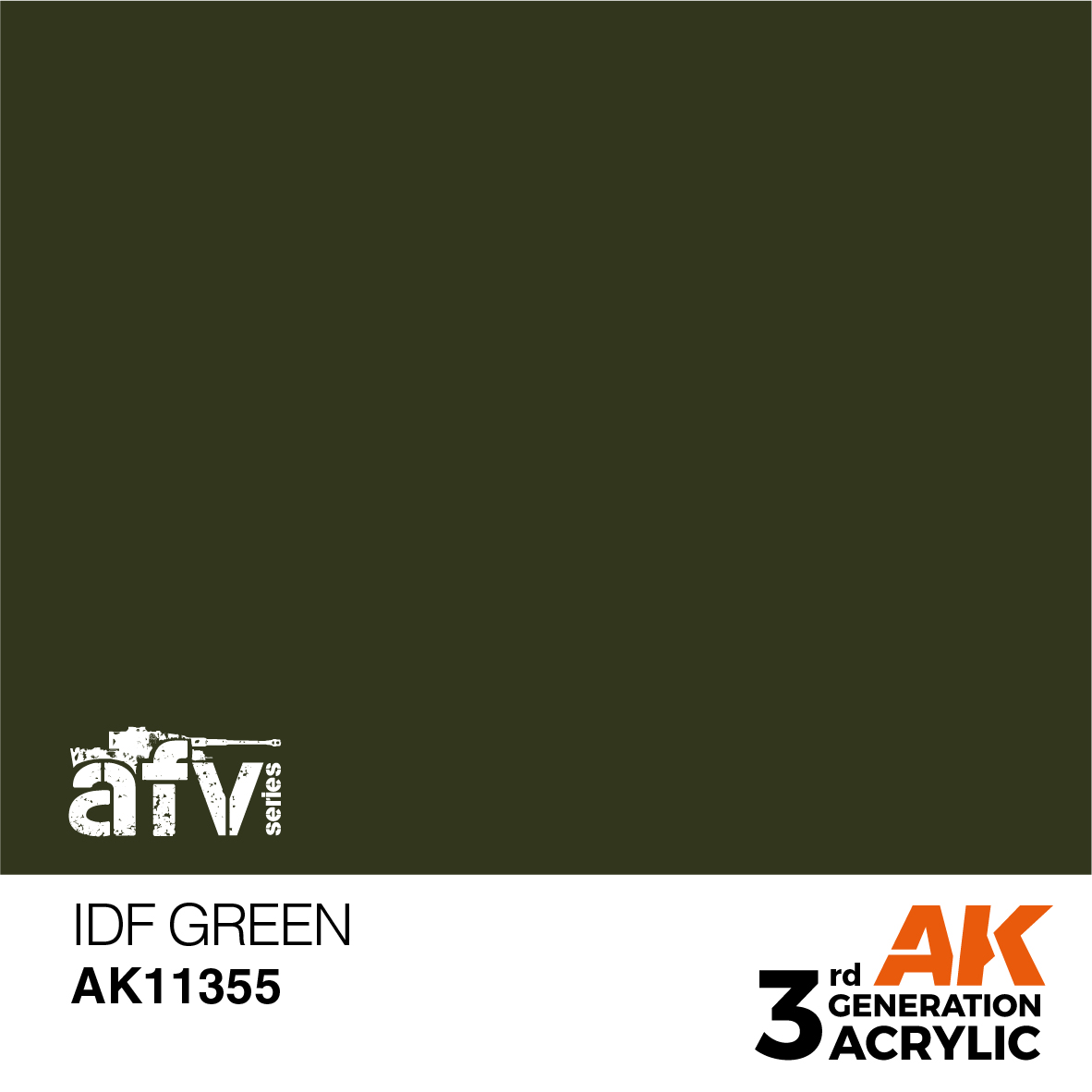 AK Interactive IDF Green 17 ml