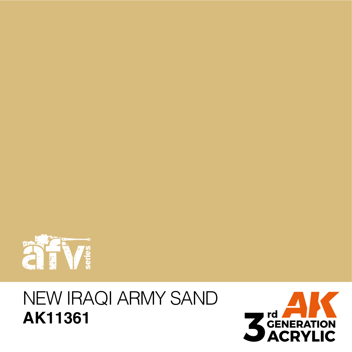 AK Interactive New Iraqi Army Sand 17 ml