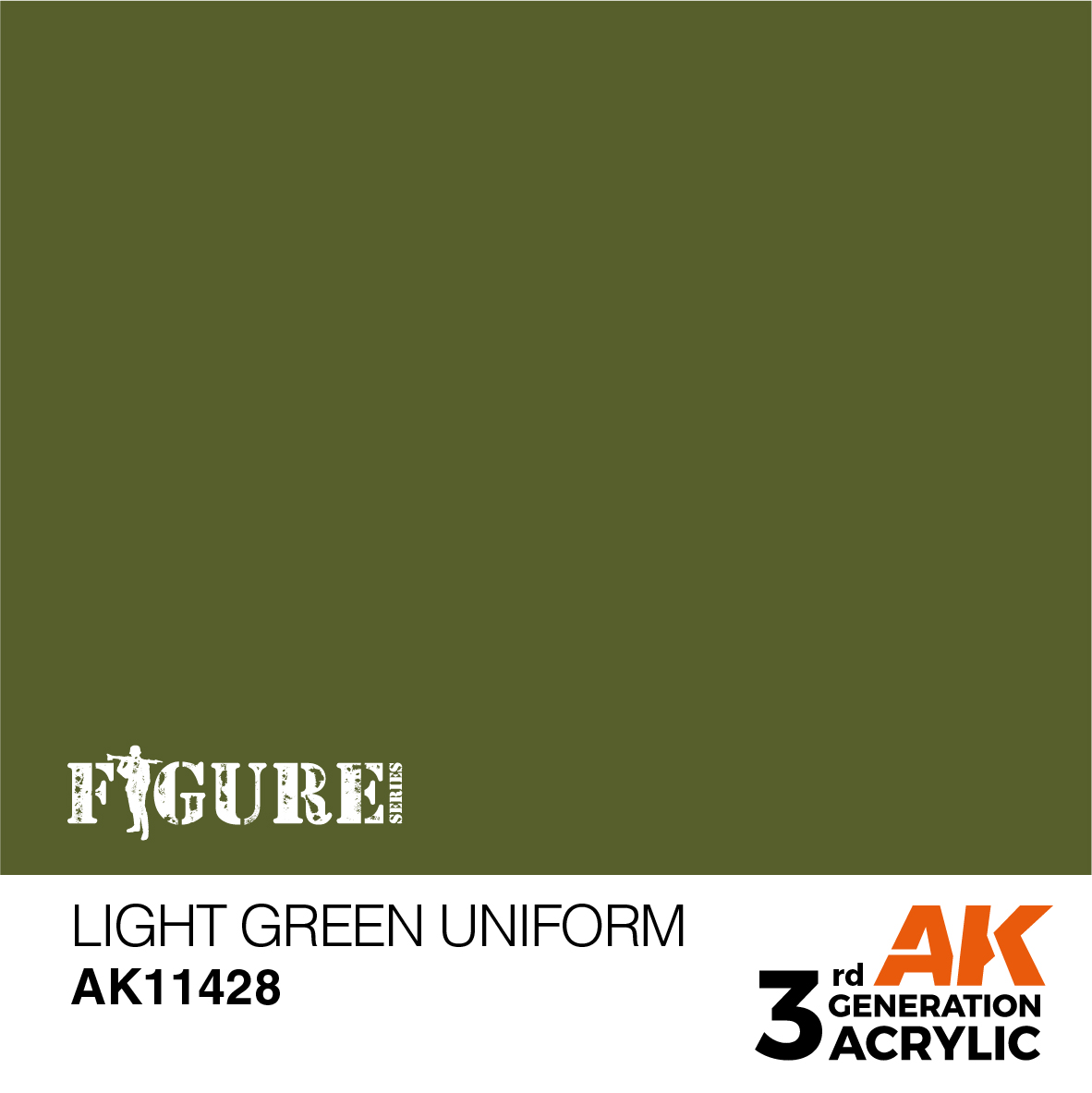 AK Interactive Light Green Uniform 17 ml
