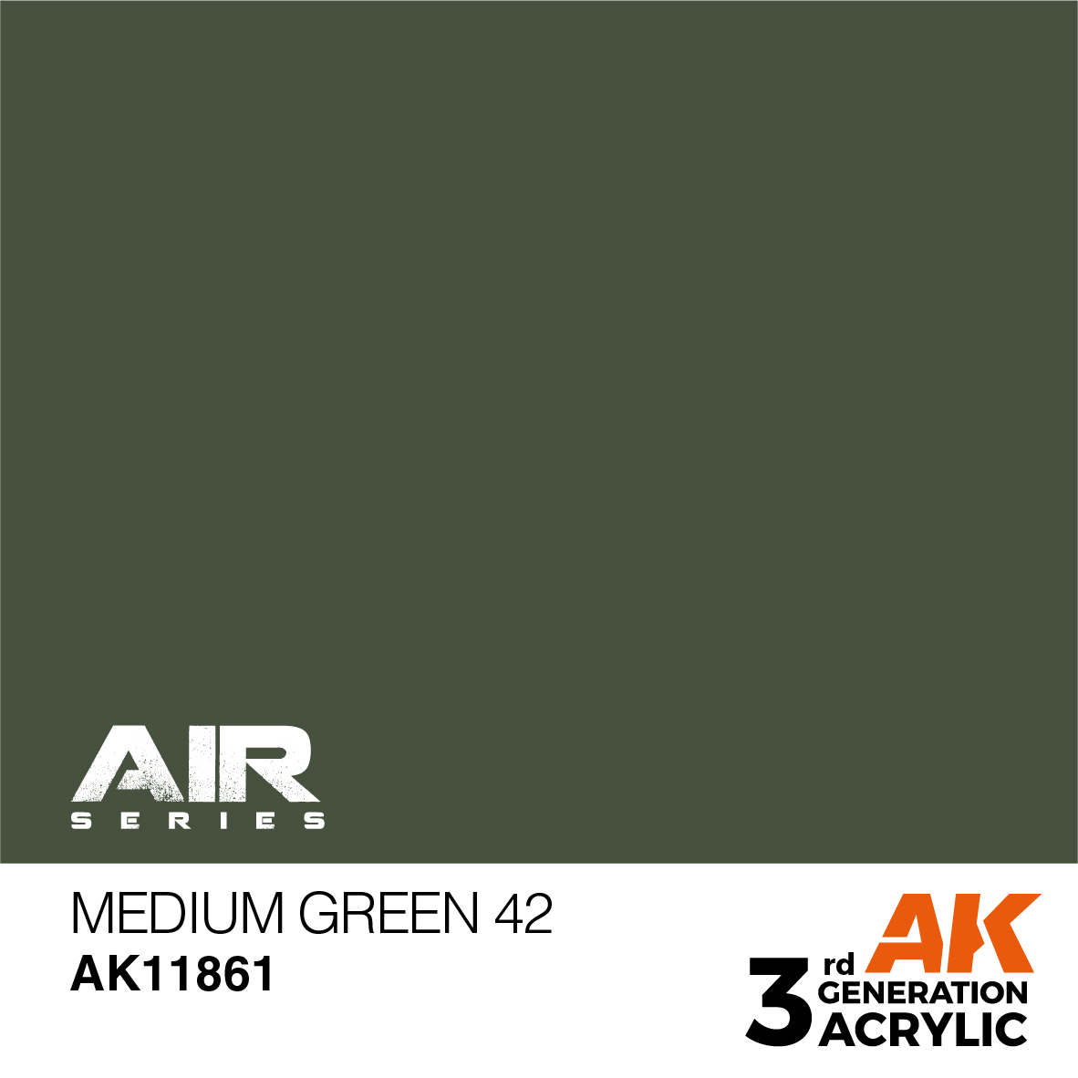 AK Interactive Medium Green 42 17 ml