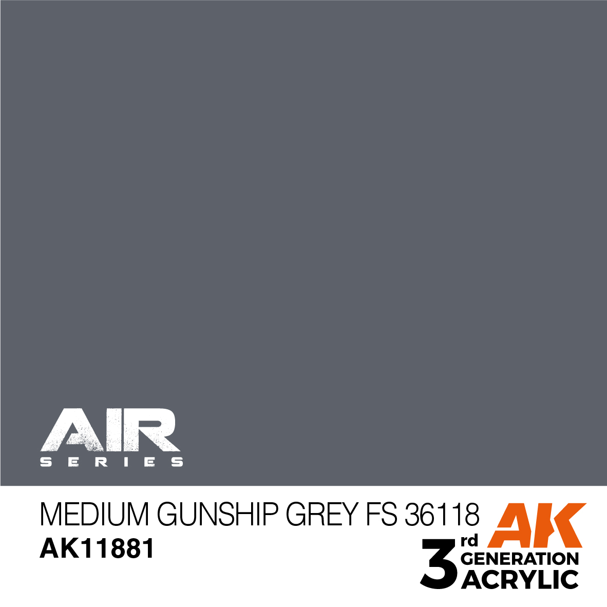 AK Interactive Medium Gunship Grey FS 36118 17 ml