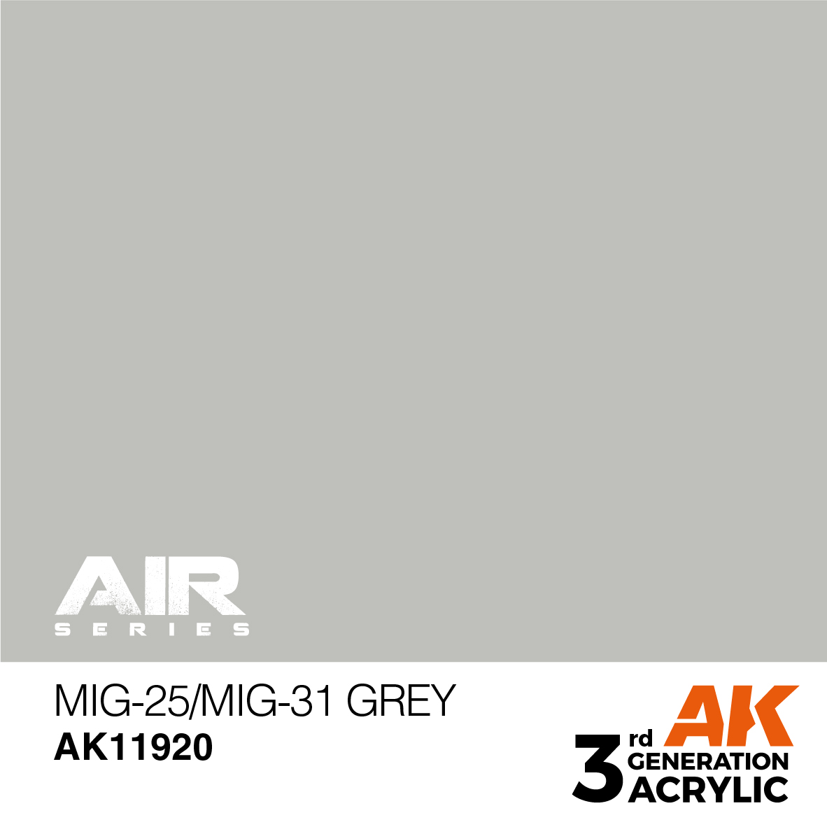 AK Interactive MiG-25/MiG-31 Grey 17 ml