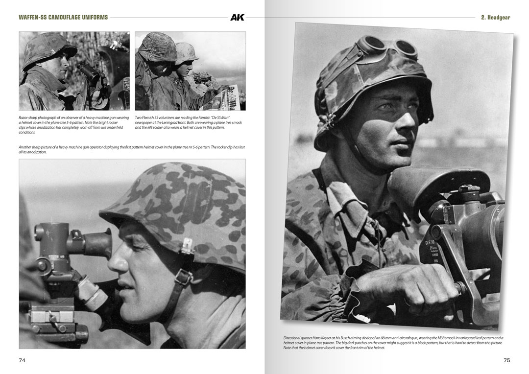 AK Interactive Waffen-ss Camouflage Uniforms EN