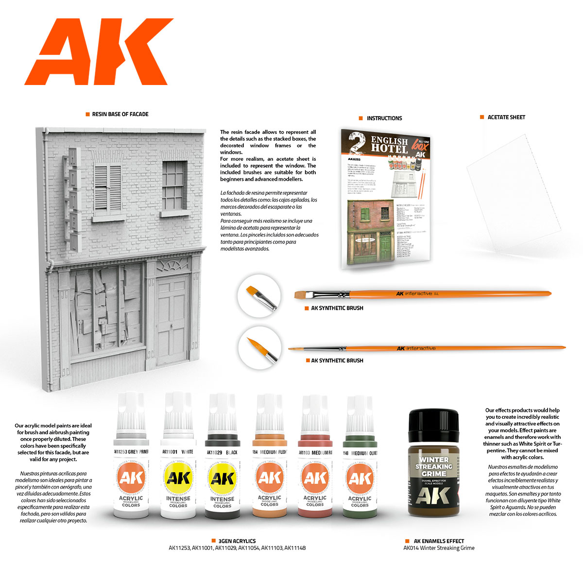 AK Interactive ALL IN ONE SET -BOX 2-ENGLISH HOTEL