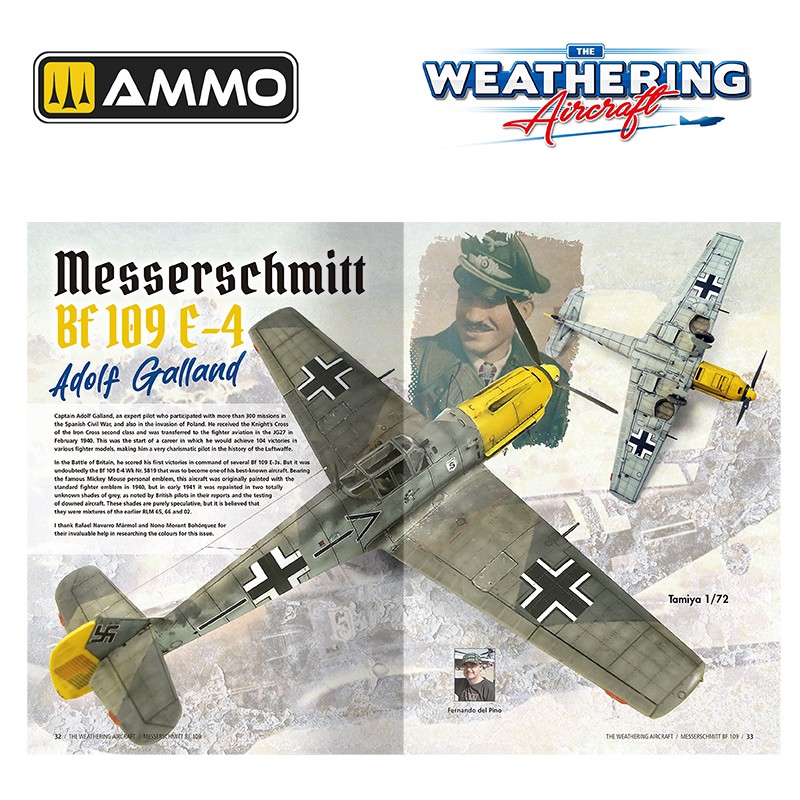 Ammo Mig Jimenez THE WEATHERING AIRCRAFT #24 - Messerschmitt Bf 109 ENGLISH