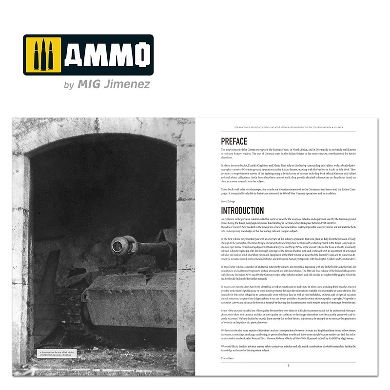 Ammo Mig Jimenez ITALIENFELDZUG - German Tanks and vehicles 1943-1945 Vol. 4 ENGLISH