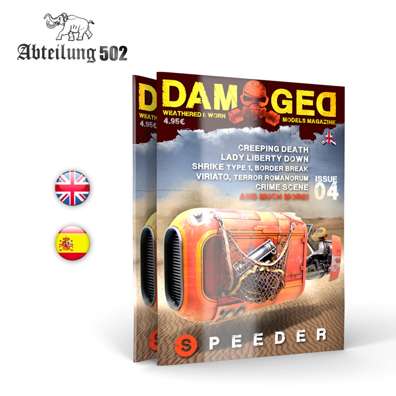 Abteilung 502 DAMAGED, Worn and Weathered Models Magazine - 04 (English)