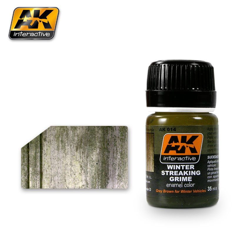 AK Interactive Streaking Grime for winter vehicles