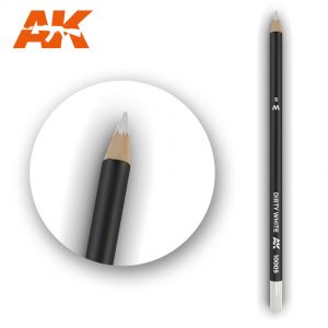AK Interactive Watercolor Pencil Dirty White
